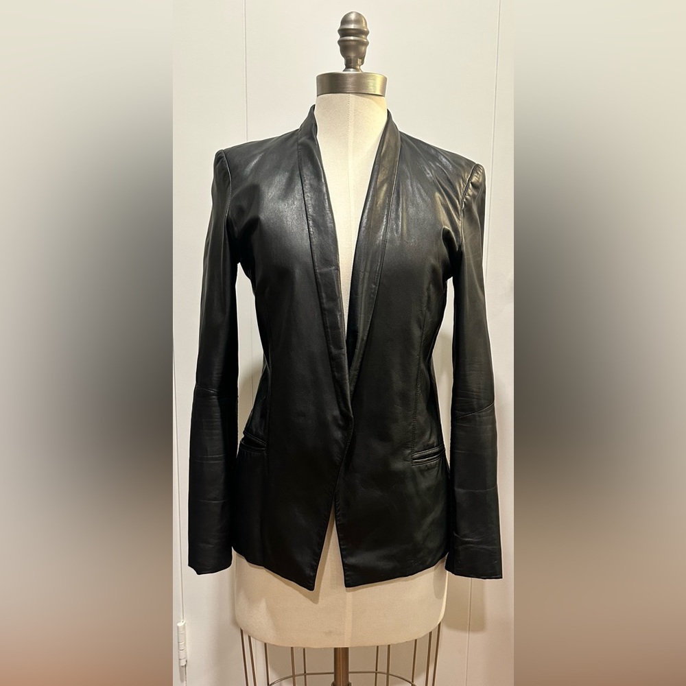 Helmut Lang Lambskin Blazer